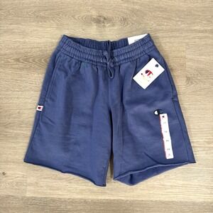 NWT Champion Blue Drawstring Sweat Everyday Short Men's XS